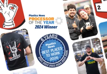 Redline Plastics won processor of the year and best place to work