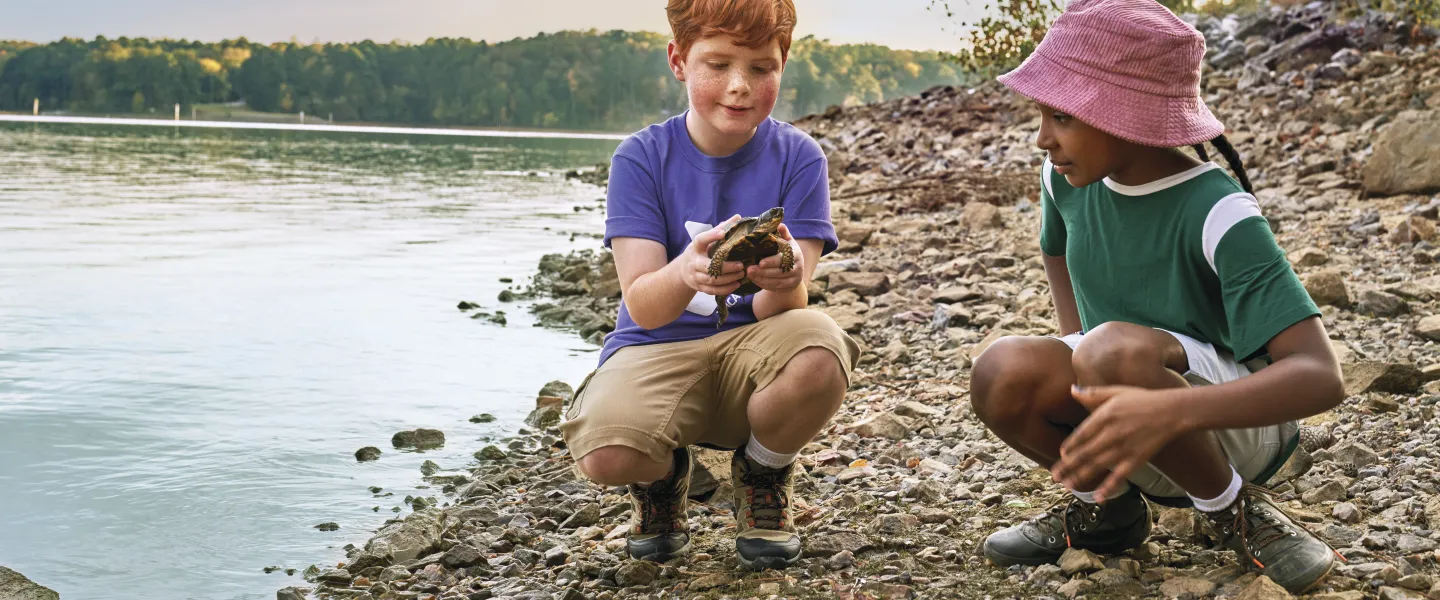 Photo of children on the beach