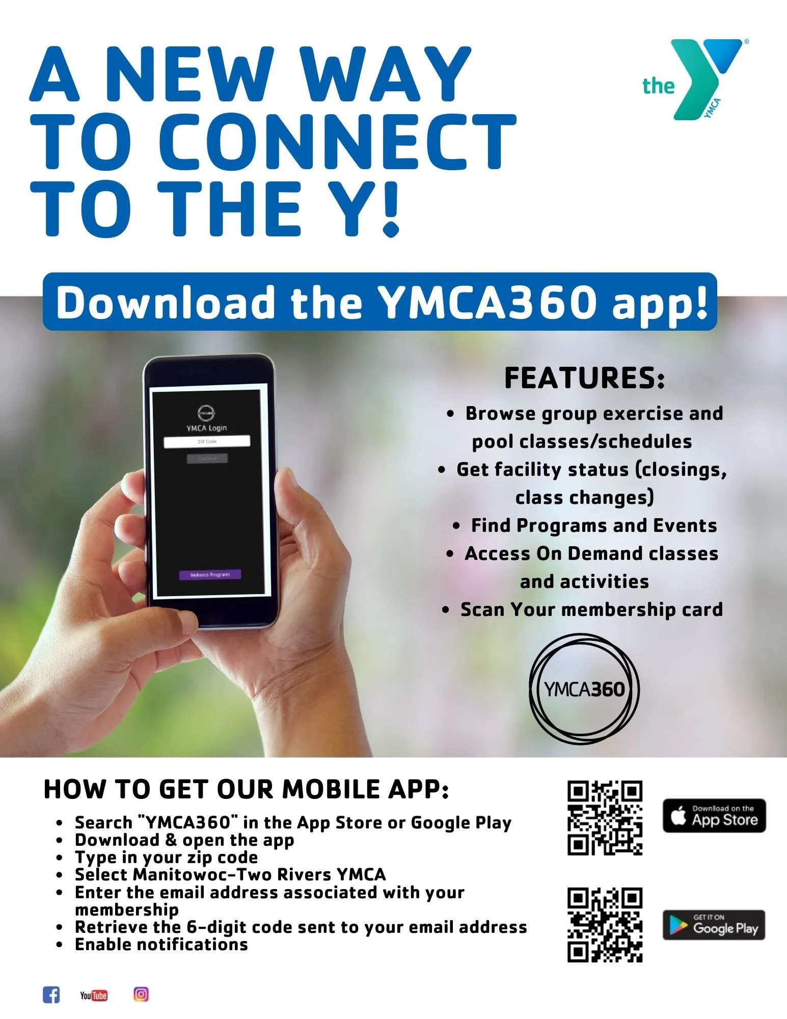 mobile app flyer
