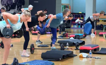 Picture of a group power class